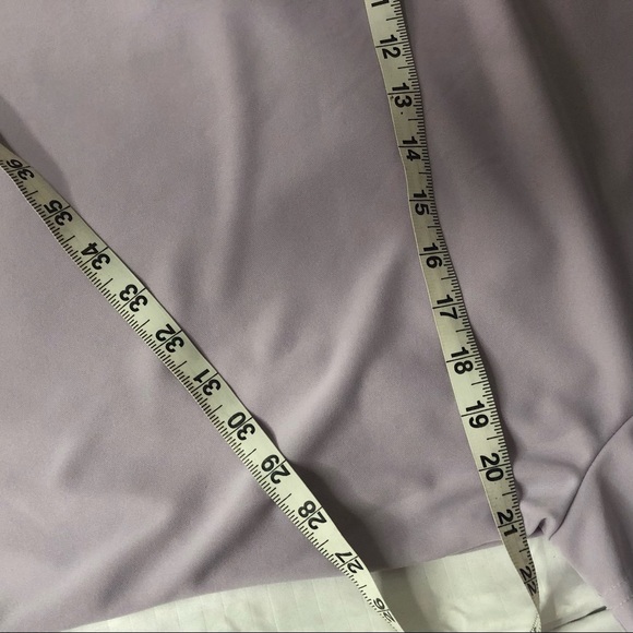 Kathy Ireland vintage women’s purple lavender short sleeve top size L - Picture 10 of 12